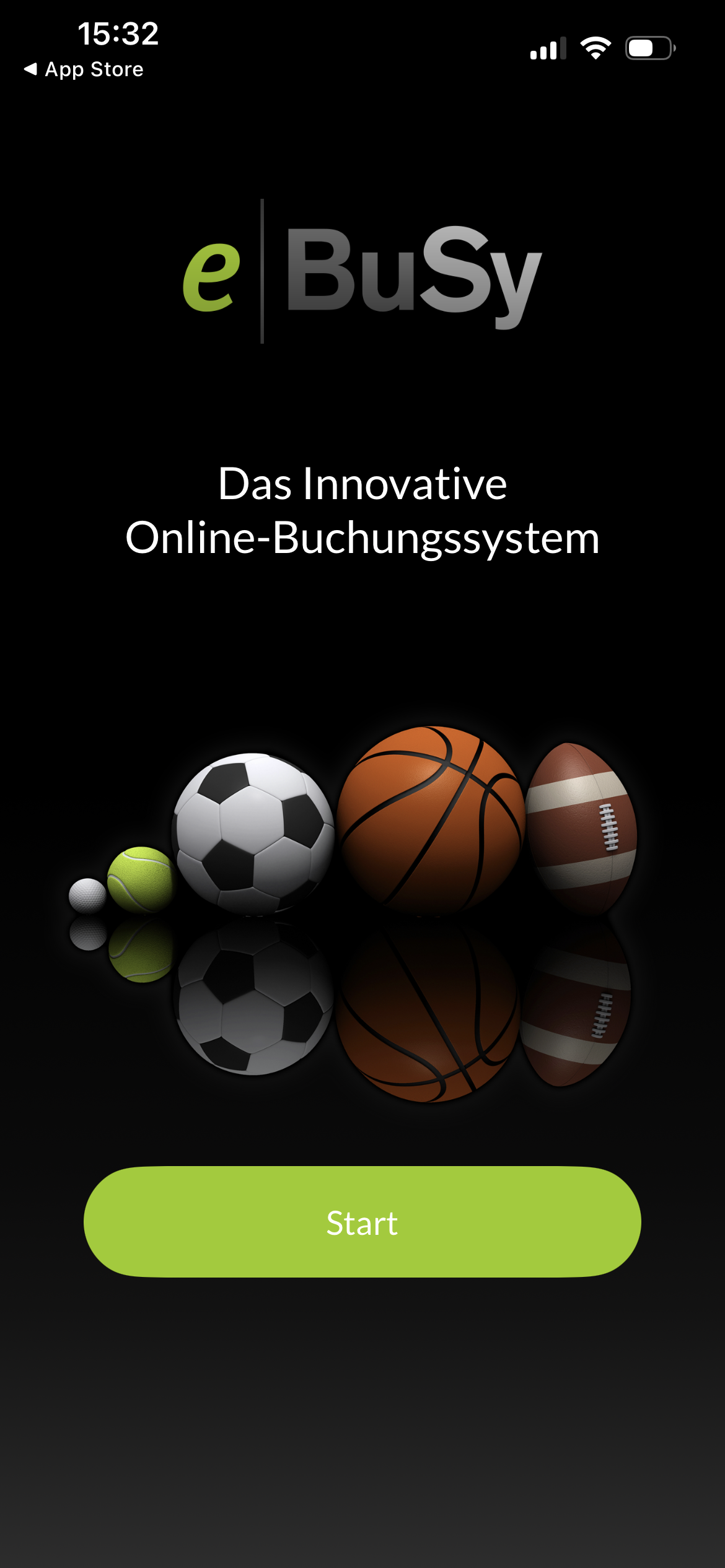 eBuSy App starten